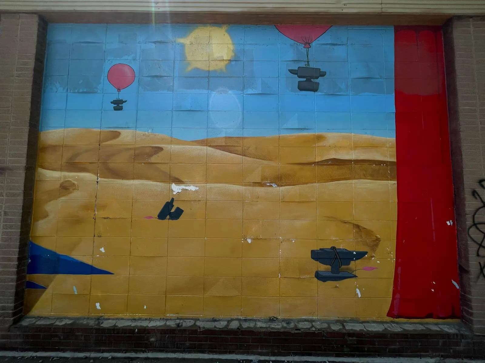 Graffiti Removal after